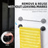 YOHOM Suction Cup Towel Bar for Shower, 17 Inch Stainless Steel Bathroom Towel Rack