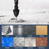 10 Pcs Masonry Drill Bits Set, 1/4" Concrete Drill Bit for Tile, Brick, Glass, Plastic, Tungsten Carbide Tip