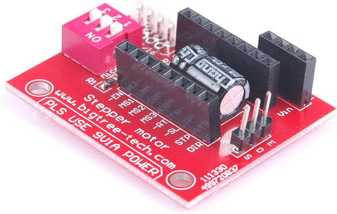 LM YN 3D Printer Stepper Motor Driver Control Extension Shield Board for A4988 DRV8825