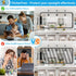 MAXvolador Vintage LED Edison Bulb, Dimmable, 60W Equivalent, 850 Lumens, 6W Edison Light Bulbs, 5000K, Antique ST58