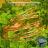 2 Pack Solar Fairy Lights, 39.4ft 120LED Waterproof String Lights for Outside, 8 Modes for Patio, Backyard, Garden
