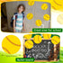 Sports Party Cutout 80 Pcs 5.91 Inch Paper Ball Cut Outs with Glue Point Dots for Sports Theme Classroom