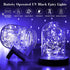 Smacen 2 Pack 32.8 100 8 Ft Led Black Light Fairy Lights, UV fairy Lights Battery Operated with Remote & Timer, Modes