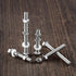 16 Pcs 304 Stainless Steel U Channel Sign Post Attachment Kit - Mounting Hardware for Road Sign Accessories