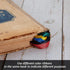 Outus 9 Pieces Bible Ribbon Bookmark, Multi Ribbon Page Markers with Colorful Ribbons for Books