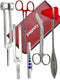 Hammer Set 6 Reflex Diagnostic Reusable Penlight Tuning Forks Scissors Pcs German Cynamed