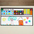 Really Good Stuff Dry Erase Desktop Helper Set of 24 - Primary Colors