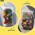 WEIYUEDA 6X9IN 300 Counts 3.94Mil packaging Clear Resealable Ziplock Plastic Bags, Double-Sided Thickened Plastic
