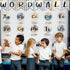 gisgfim Word Wall Classroom Bulletin Board Set, Alphabet Letters for Wall Decoration Supplies for Preschool Classroom