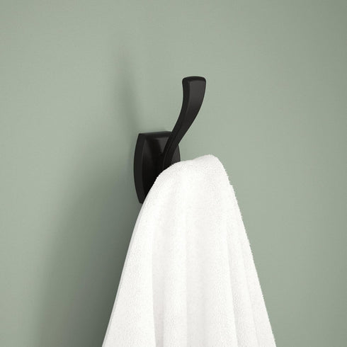 Delta DAN35-MB Dansant Towel Hook, Matte Black by Delta