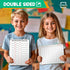 SCRIBBLEDO 9”x12” Small White Board, Dry Erase Sheets, Math Manipulatives, 3rd Grade Multiplication Times Table Chart,