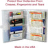 EnvyPak Clear Four Pocket Sheet Protector Refill Pages - Top Loading, Archival Safe, Pack of 20 Pages for 2x5 Paper