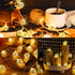 40 9.84 Inch Nosiny Disco Ball String Lights Mirror LED Party String Light Disco Party Decorations for Christmas Wall
