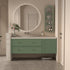 practicalWs Green Contact Paper, Peel and Stick Wallpaper with Tools, Modern Removable Wallpaper for Bedroom