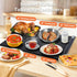 17 Setting, 3 10s, Countertop Food Warming Mat for food, Electric Warming Tray with Temp Hours Timer, Full-Surface Heat