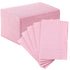 50 Pack 3-Ply 13"x18" JMU Pink Dental Bibs, Waterproof Disposable Dental Bibs for Dental Clinic, Tattoo Shop, Nail