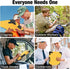 Sooez Toughest Clipboard with Storage, Internal Pen Pouch, Heavy Duty Plastic Clipboards 8.5x11” for Contractor