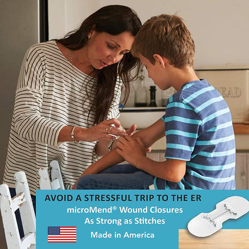 (2 1 1 Emergency Wound Closures Surgical Quality Laceration Repair Without Stitches - Think Ahead - Be Prepared