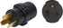ONETAK NEMA 10-50P to 6-50R Compact 240V 50 Amp Power Cord Adapter, 3 Prong Male Plug to Female Receptacle