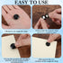 Yuanan 10 Pairs Marathon Bib Magnets for Runners, Running Bib Magnets, Bibs Boards for Runners - Magnetic Race Number