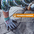DEX FIT FN330 Nitrile Work Gloves, 1 Pair, Lightweight, Touch-Screen Compatible, Grey L