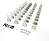 Nctinystore Silver Binder Clips Mini Metal Clamp, 3/5" / 0.6-inch / 15-mm, 40-Count