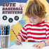 Sabary 48 Pcs Sports Pencils Set, Silicone Bracelets, Soccer, Football, Basketball, Baseball, Birthday Gifts