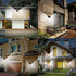 Merece Light 6 Pack, 100LED/3 270 IP65 VINHMOR Solar Lights Outdoor Modes Lighting Angle Motion Sensor Security Lights