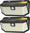 Aootek Solar Lights Outdoor 182 LEDs 2500Lm Solar Motion Sensor Lights IP65