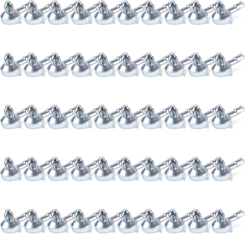 BOXOB 50pcs Shelf Support Pegs, Zinc Alloy Cabinet Shelf Pegs Bookshelf Support Holders