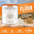 #10 25-Year 53 Emergency Essentials All-Purpose White Flour Enriched, Long-Term Storage in Can | Shelf Life | Servings