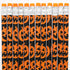 GiftExpress 48-Pack Halloween Pumpkin Pencils with Eraser, Halloween Treats for Kids, Classroom Prize Supplies