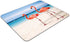 Flamingos Walking on The Beach Mouse Pad - Non-Slip Rubber Mousepad for Home, School, Office