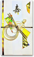 KUDOS.JP Japanese Traditional Money Envelope for Wedding - Japanese Washi Mizuhiki Design (Japan Import) by KUDOS.JP