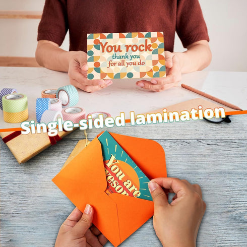 96 Pack 4" 6" 6 GRADESIN Employee Appreciation Thank you Cards for Coworkers with Envelopes & Stickers x Staff