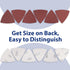 WORKPRO 150PCS Triangle Sanding Pads, 3-1/8 Inch Hook and Loop for Oscillating Multi Tool, 40/60/80/120/180/240 Grit