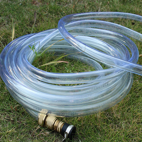 50 Feet PVC- 5/8" ID Clear Vinyl Tubing, Food Grade Multipurpose Tube for Beer Line, Kegerator, Wine Making
