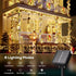 2 Pack 92FT 240 8 Solar String Lights Outdoor - Total LED Solar Christmas Lights Outdoor Waterproof with Lighting Modes