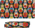 Hwxzupm 16x29.5 Inch Russian Nesting Dolls Matryoshka Gaming Mouse Pad Large - Non-Slip Desk Mat with Stitched Edges