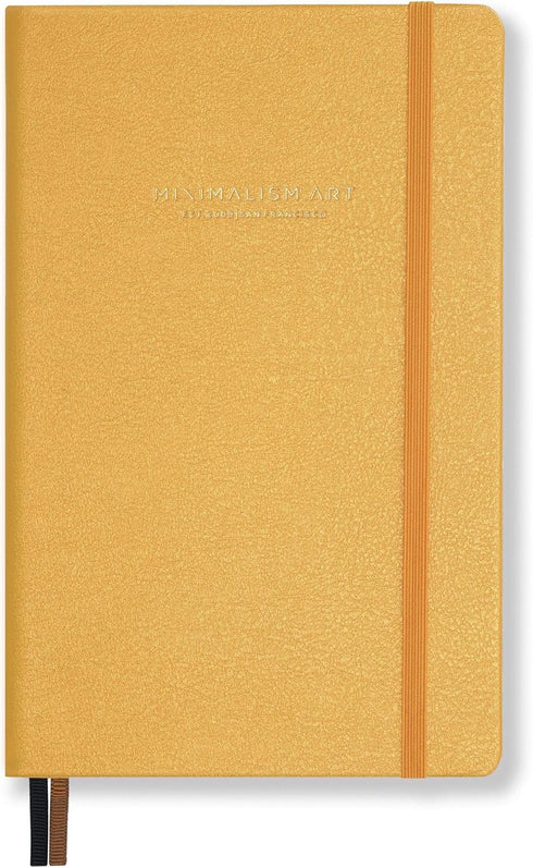 Minimalism Art Premium Hard Cover Notebook, X-Large Size, A4 8.3" x 11.4", 186 Numbered Pages