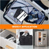 Fireproof Money Bag, 5 x 8 inches Waterproof Cash Bag with Zipper for Valuables