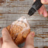 30Pcs Diamond Grinding Burr Drill Bit Set, Stone Carving Rotary Tool Accessories Polishing Mix with 1/8 inch Shank,