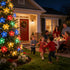 50 Flower Solar String Lights, LED Outdoor Patio Lights Waterproof, Fairy Lights for Outside Patio Garden Fence Yard