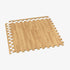 3/8 Inch Forest Floor Thick Printed Foam Tiles, Premium Wood Grain Interlocking Foam Floor Mats, Anti-Fatigue Flooring