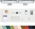 Extra Large Desk pad, Leather Desk Pad Protector,Office Desk Mat,Mouse Pad, Non-Slip