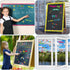Yeaqee 131 ft Inspirational Quote Bulletin Board Borders, Self Adhesive Motivational Stickers for Office School