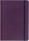 Fabriano Ecoqua Plus Fabric-Bound Notebook, A5, 5.8" x 8.3", Dotted, Wine