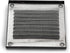 Vent Systems 4'' x 4'' Inch Galvanized Air Vent Cover, Metal Air Return Grill with Pest Guard Screen