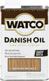 Watco 242223 Danish Oil Wood Finish, Quart, Medium Walnut