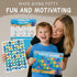 SCRTJSER Set, Best Potty Training Sticker Chart with Stickers Toddler Potty Chart Sticker Potty Training Sticker